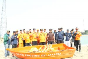 Team Satgas BPBD Jakut, Melakukan Pelatihan Pendirian Tenda Darurat