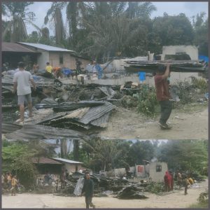 Rumah Suyono Ludes di Lalap Sijago Merah, Ratusan Juta Ludes Terbakar