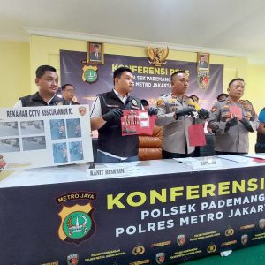 Satu Pelaku Curanmor Bersenjata Api Diringkus Unit Polsek Pademangan Jakarta Utara