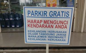 Menjamurnya Para Oknum Parkir Liar di Mini Market Hingga Memanfaatkan Lahan Kosong Tanpa Izin