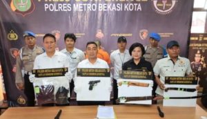 Sat Reskrim Polres Bekasi Kota Ringkus Pelaku Perampokan Minimarket di Bekasi Utara