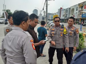 Jajaran Kepolisian Polsek Bekasi Selatan Melakukan Olah TKP Atas Tindakan Kekerasan Yang Sempat Viral di Video