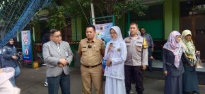 Bhabinkamtibmas Kelurahan Jaka Setia Pantau Kegiatan Spectasoed di SMA Sudirman Galaxy