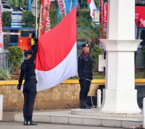 Polda Metro Jaya Gelar Upacara HUT Kemerdekaan RI ke-79