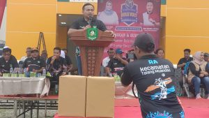 Camat Talang Muandau Risky Afriandy Resmi Buka Voli Cup 2 Bermasa