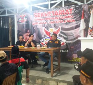 Jelang Acara Milad, Ketua GRIB JAYA DPC Jakut Menggelar Rapat Kepada Seluruh Jajaran KSB dan Anggota